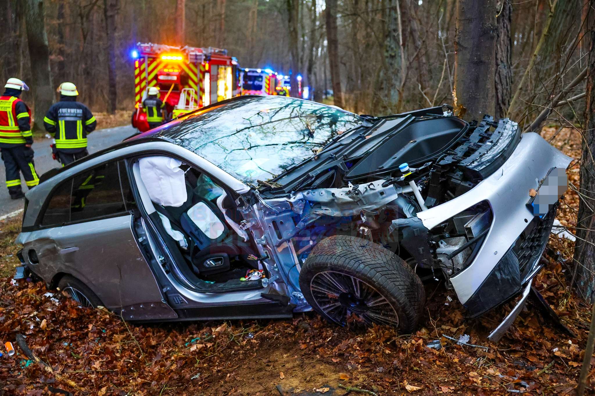 Schwerer Verkehrsunfall auf der L21 – Zwei Verletzte