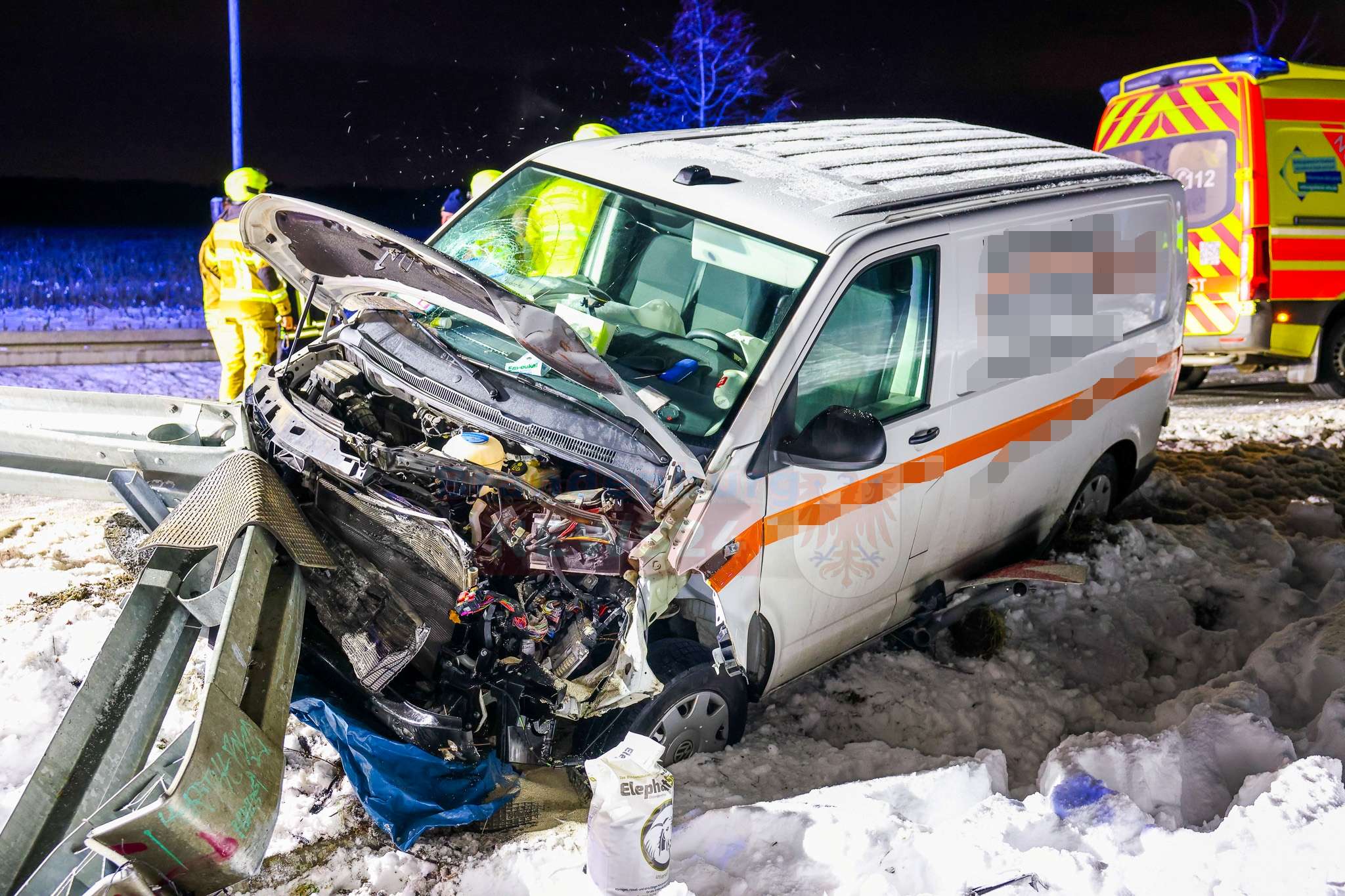 Verkehrsunfall auf der L170 bei Staffelde