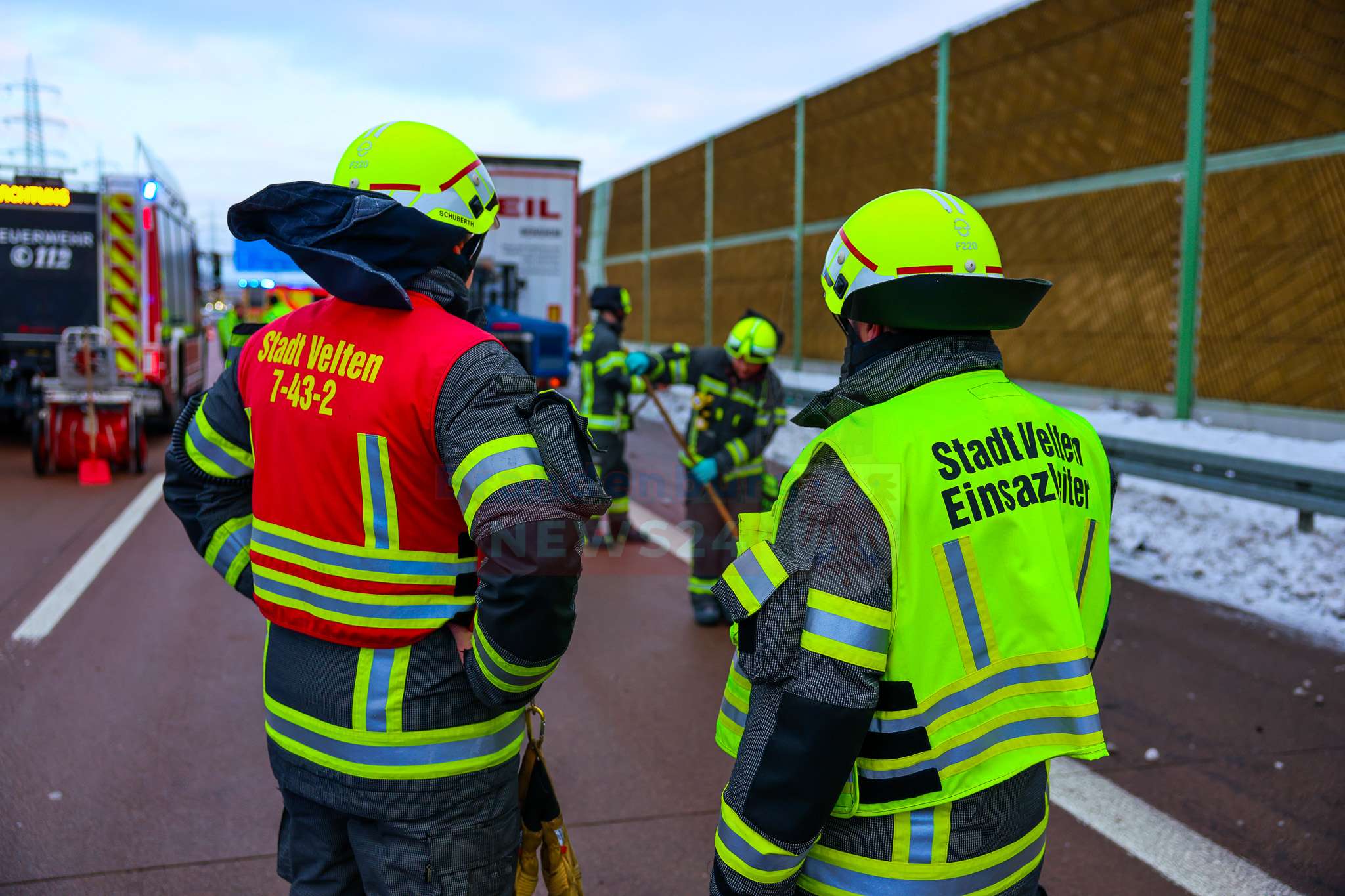 A10: Schwerer Verkehrsunfall zwischen Kreuz Oranienburg und AS Birkenwerder