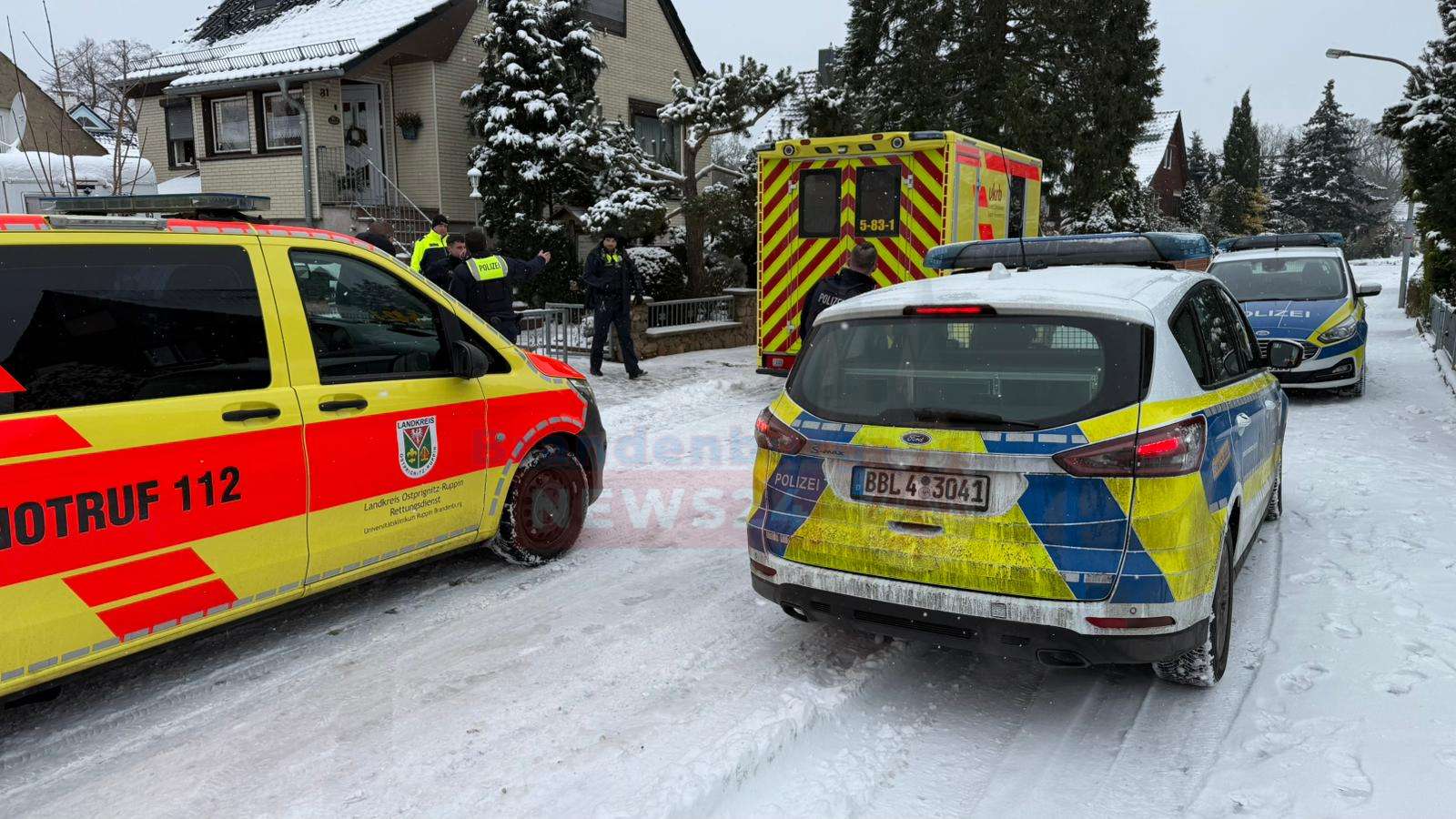 Eskalation in Kyritz: Polizeilicher Zugriff nach Angriff auf Rettungskräfte