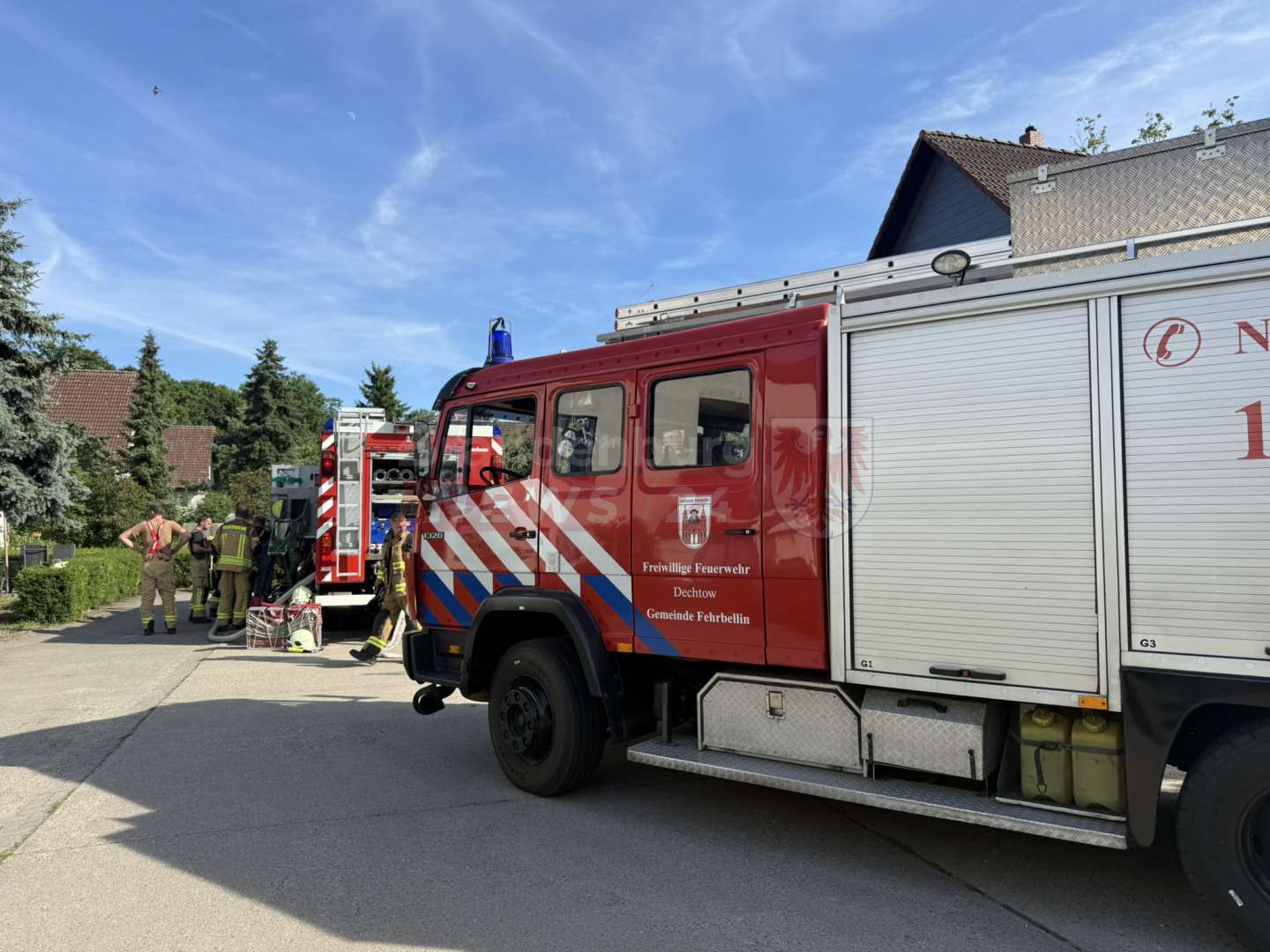 Küchenbrand in Dreibrück: Fünf Personen verletzt, zwei im Krankenhaus