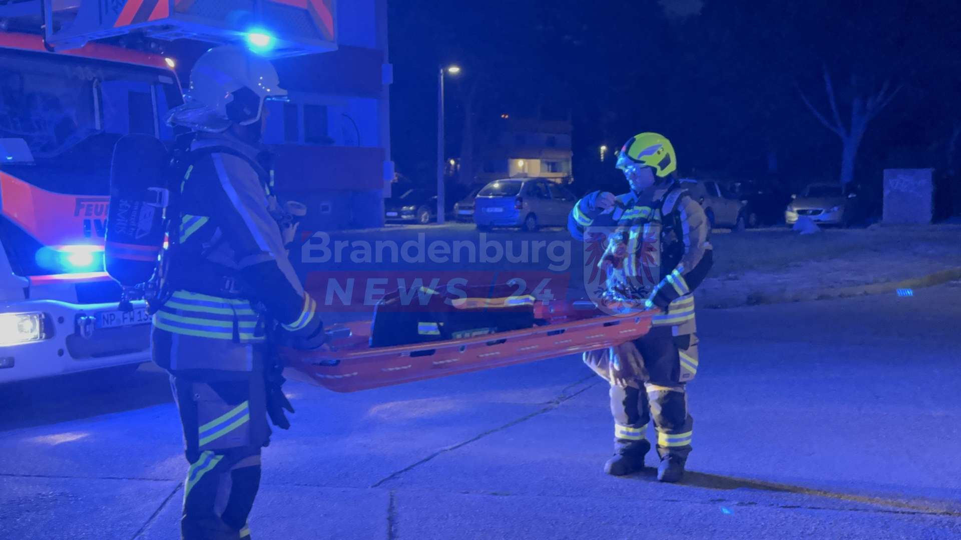 Feuerwehr Neuruppin: Einsatz wegen Rauchmelder-Alarm in der Junkerstraße