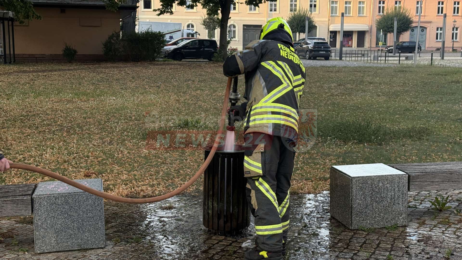 Tatverdächtiger nach Mülleimerbrand gestellt: War er auch für die vorherigen Brände verantwortlich?