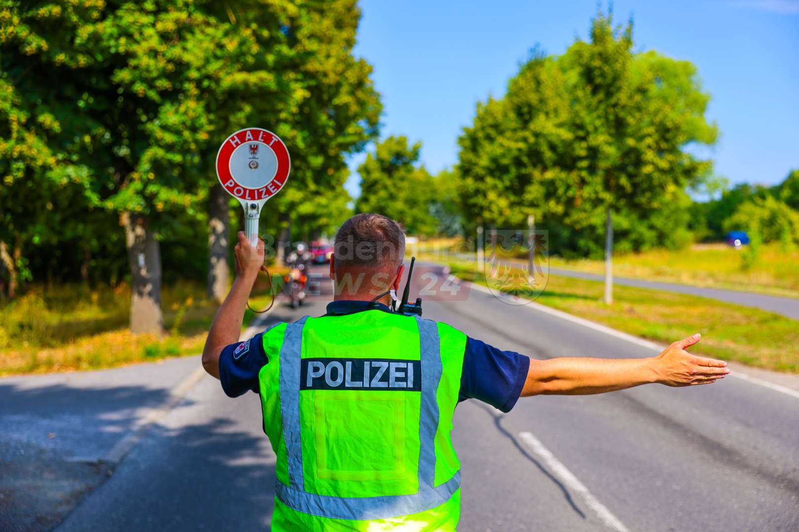 Polizei wertet Schwerpunktkontrolle in Kremmen als vollen Erfolg