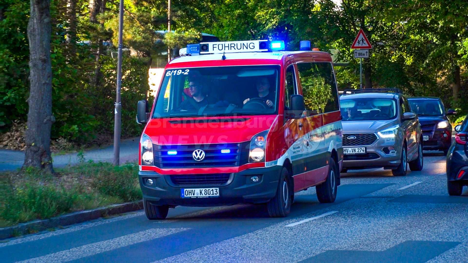 Feuerwehr informiert Anwohner vor Bombenentschärfung in Lehnitz